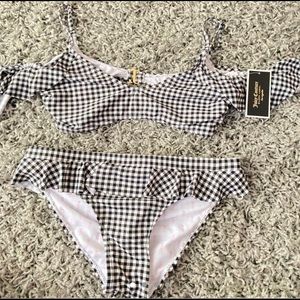 flannel swim suit